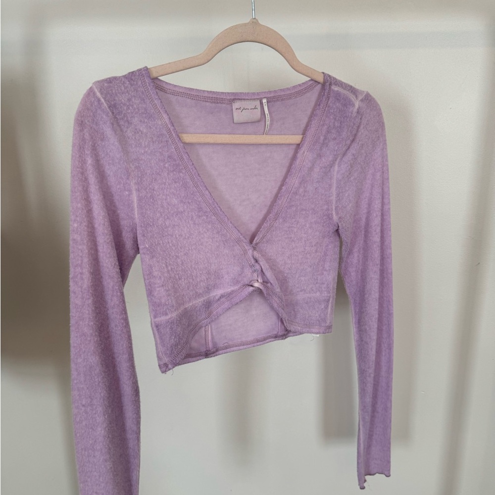 Purple urban top